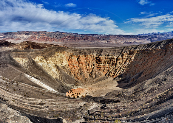 Ubehebe Crater, HDR