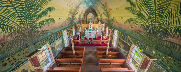 St. Benedict's Painted Church, South Kona, HI
