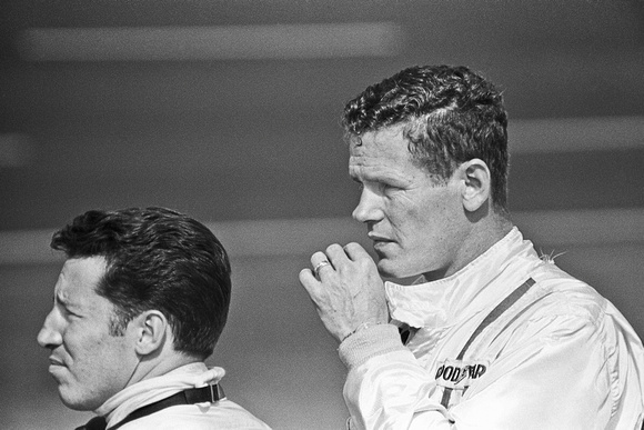 Andretti  and Unser USAC 1968