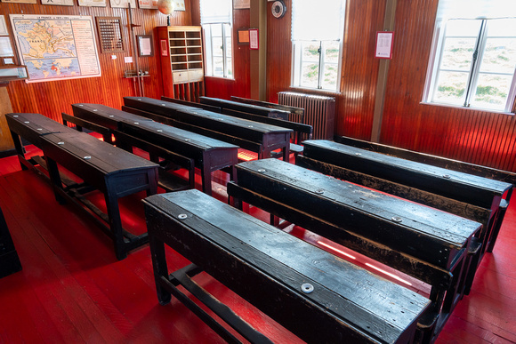 Classroom on Ile Aux Marins