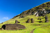 Rano Raraku, The Quarry at Easter Island