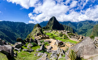 Machu Picchu View with Quarry