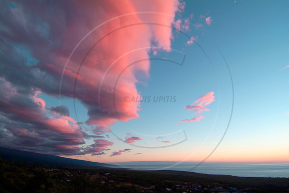 Sunset View to South Kona