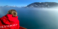 Fog Lifting on Skjoldungen Fjord, Eastern Greenland.