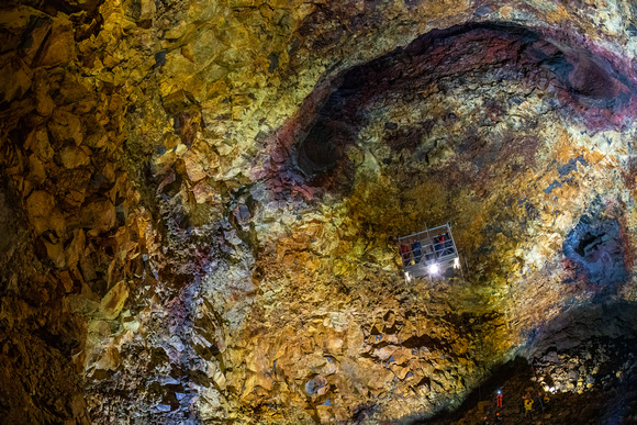 Thrihnukagigur Volcano Magma Chamber, Iceland