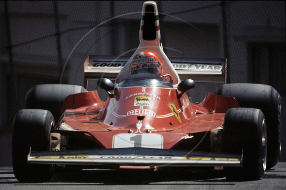 Niki Lauda's Ferrari USGP West 1976