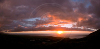 Kealakekua Bay Panorama Sunset